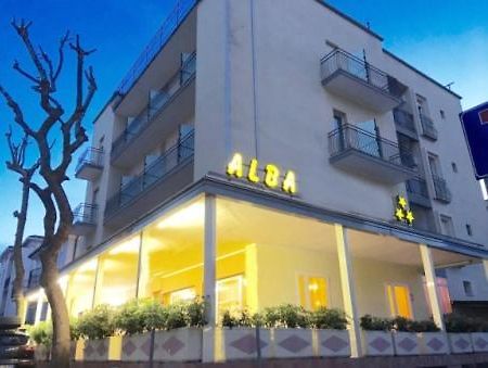 Hotel Alba リミニ エクステリア 写真